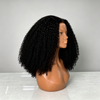 Glueless Natural Kinky Curly Lace Closure Wig