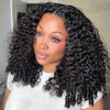 Bouncy & Fluffy Burmese Curly Lace Closure Glueless Wig