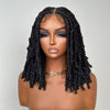 Natural Afro Twist Out Invisi Drawstring Full Lace Wig