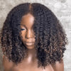 Luxurious Juicy Curly 7x5 HD Lace Closure With 4C Kinky Edges
