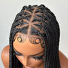Full Lace Criss-Cross Knotless PB Braids Wig With Drawstring
