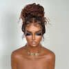 Full Lace Brown Micro Grid Knotless Braids Wig With Invisi Drawstring