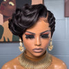 Gala Glam Sculpted Curl Pixie 13x6 Lace Wig with Finger Waves
