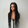 Full Lace Rope Twists Braided Wig With Invisi Drawstring