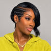 Retro Luxe Asymmetrical Pixie 13x6 Lace Wig with Finger Waves