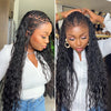 Natural Black Full Lace Braided Cornrows Wig With Baby Hair