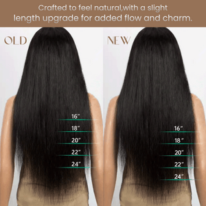 Effortless Chic Naturally Layers Wigs: Honey Brown Hair Wig  Put On & Go with Bangs