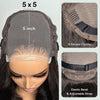 Glueless Short Layered Deep Side Part Bob Lace Wig Clearance