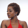 Wear & Go Side Part Short Curly Pixie 13×4 Lace Front Wig