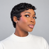 Deco Elegance Side Part Pixie 13x6 Lace Wig with Finger Waves