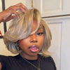 Cream Soda Blonde Straight Bob 13x4 Lace Frontal Wig