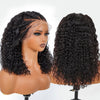 Knotless Fulani Braids Deep Wave 13x4 Frontal Lace Wig 100% Human Hair