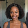 Wet and Wavy 13x4 Lace Front Wig Curly Human Hair Wig