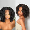 Full Lace Knotless Micro Twist Curly Bohemian Invisi Drawstring Wig