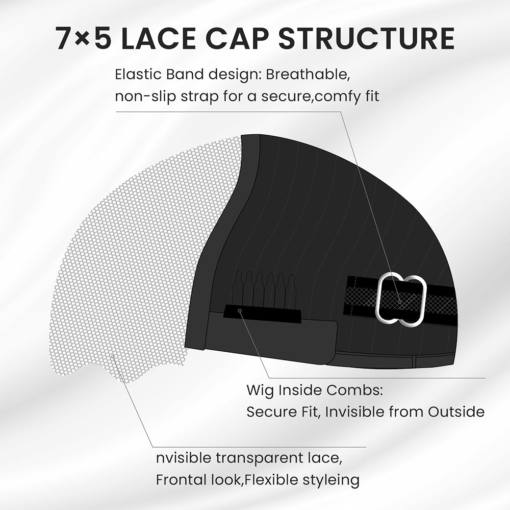 Vintage Salt and Pepper Grey Volume Layered Body Wave Side Part Wig