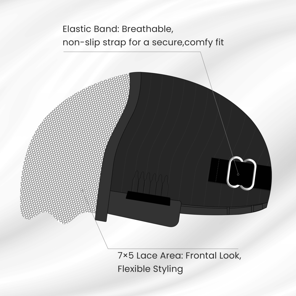 Ombre Chestnut Kinky Curly Lace Closure Wig With Finger Coily Ended