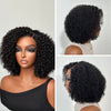 Natural Volume Glueless 7x5 Lace Curly Bob Wig