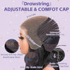 All-Day Comfort Black & Brown Short Curly Pixie 13×4 Lace Front Wig With Drawstring