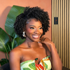 Afro Coily Curly 13×4 Lace Frontal Human Hair Wig With Baby hair