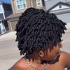 Full Lace Twist-out Afro Pixie Invisi Drawstring Wig