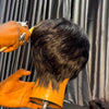 Short Pixie Cut With Bangs Glueless Human Hair Wig
