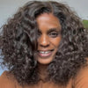 Put On And Go Natural Brown Cambodian Curly 5x5 Lace Wig