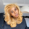 13x4 Lace Frontal Effortless Chic Golden Blonde Layers Wig