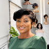 Retro Chic Full Lace Short Wavy Wig for Daily Wear
