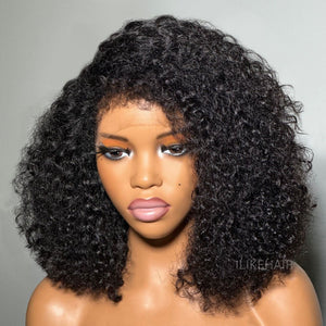 Trendy Curly With Hybrid Hairline 13x4 HD Lace Front Wig