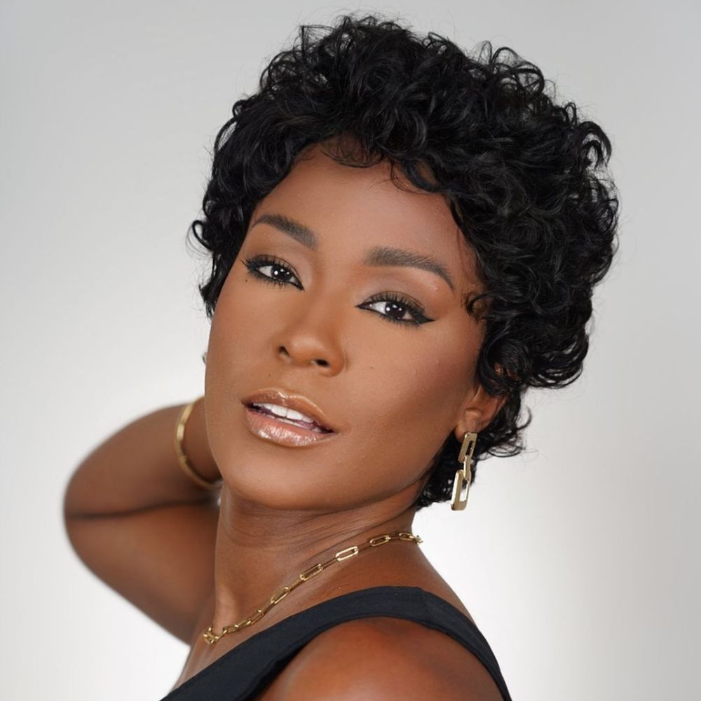 Boss Lady Short Pixie Cut Curly 13x2 Lace Front Wig