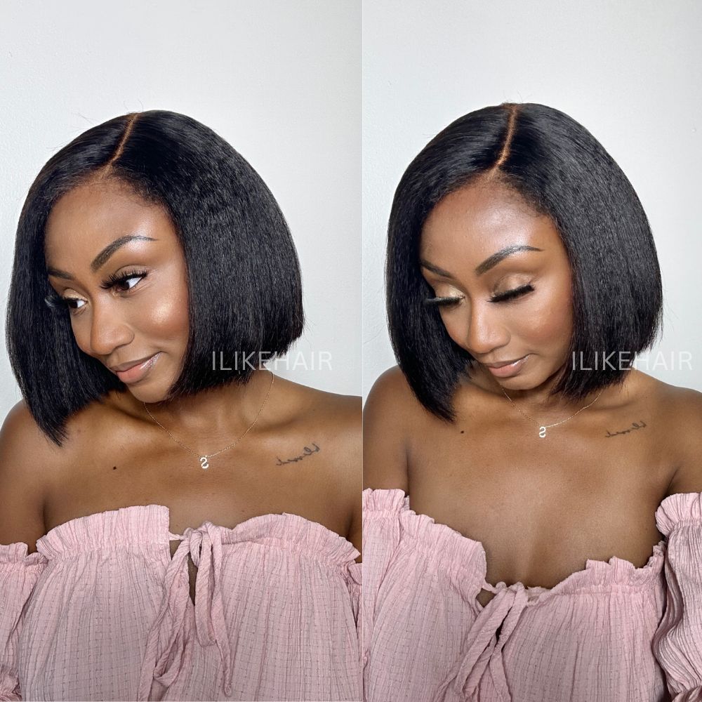 Hyperrealism Kinky Edges 13x4 Lace Ventilated Wig