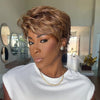 Put on  & Go Versatile Honey Blonde Pixie Cut Wig