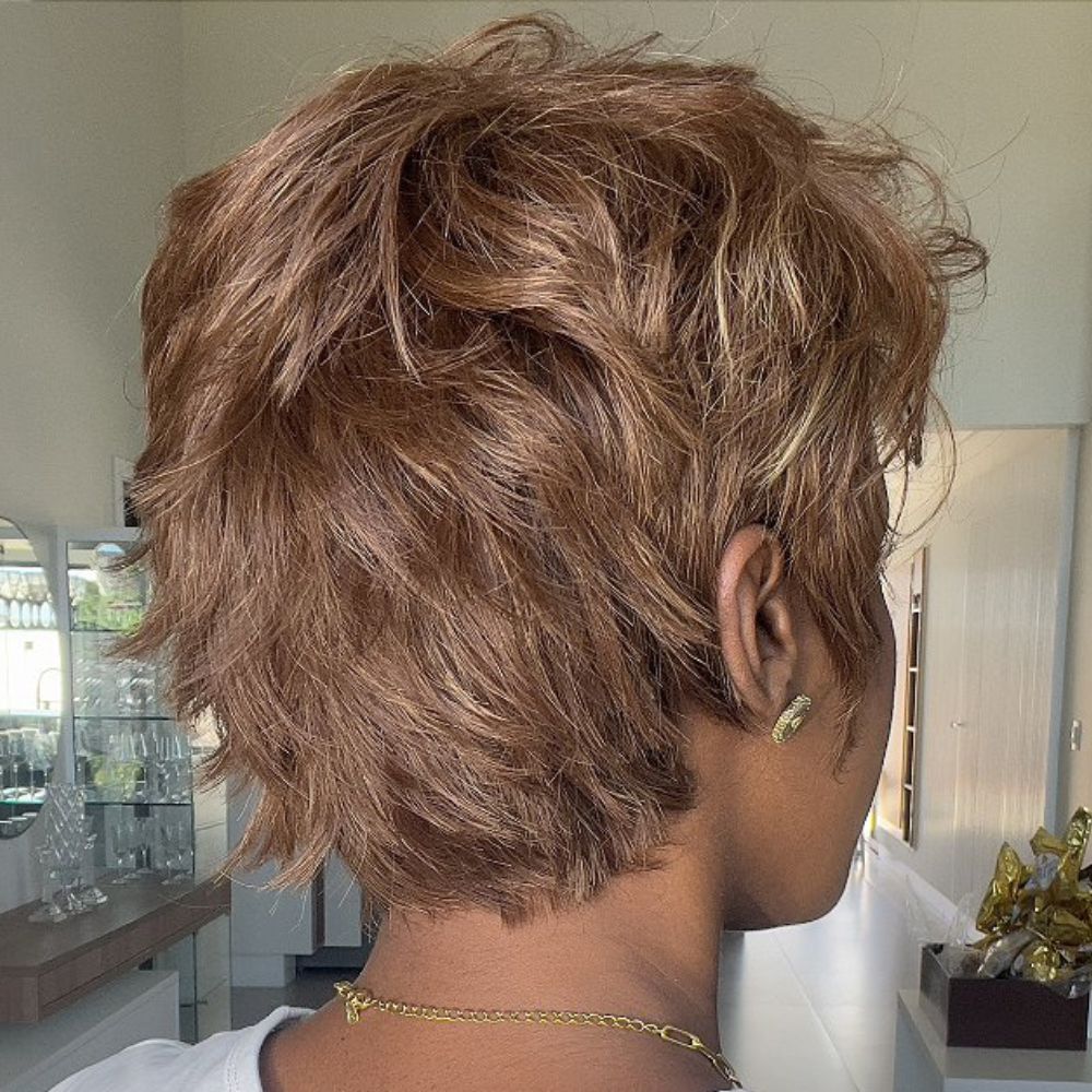 Put on  & Go Versatile Honey Blonde Pixie Cut Wig