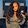 Put on & Go Layered Wavy With Side Bangs 5x5 Lace Closure Wig