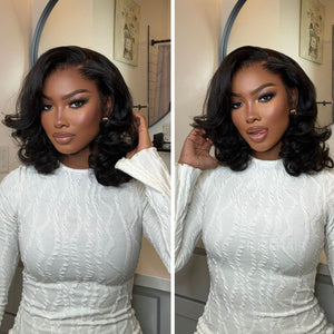 Bouncy Loose Wave Layered Cut 13×4 Lace Front Wig