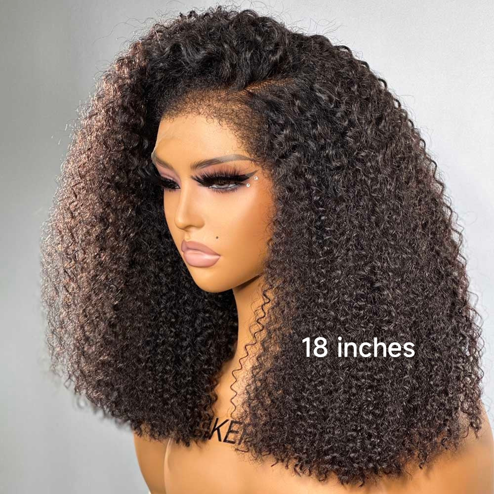 Kinky Edges HD Lace Frontal Afro Kinky Coily Wig ILIKEHAIR