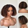 Highlights Coily Curly 5x5 HD Lace With 4C Kinky Edges Wig