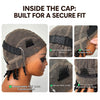 Salt and Pepper HD Full Lace Twist-out Afro Pixie Wig