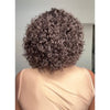 Put on & Go Brown Pixie Cut Curly Bob Wig 100% Human Hair