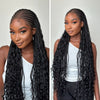 Full Lace Boho Braided Cornrows Wig