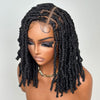 Natural Afro Twist Out Invisi Drawstring Full Lace Wig
