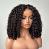 Bouncy & Fluffy Burmese Curly Lace Closure Glueless Wig