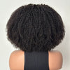 Afro Kinky Curly Glueless Wig With Bangs