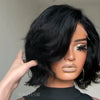 Dark Brown Glueless Body Wave Lace Closure Wig