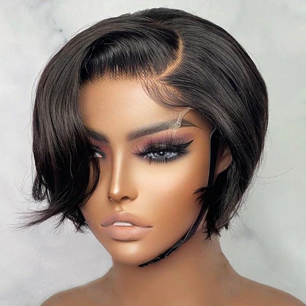 
            
                Load image into Gallery viewer, Pixe Cut Silky Straight Undetectable HD Air Lace Glueless Wig
            
        