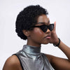 Soft Glam Full Lace Short Curly Afro Pixie Wig for Summer Wear