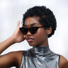 Soft Glam Full Lace Short Curly Afro Pixie Wig for Summer Wear