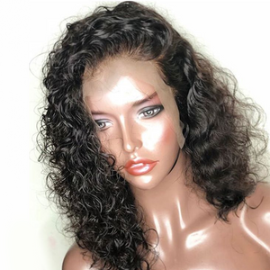 Loose Curly Bob Human Hair Lace wigs