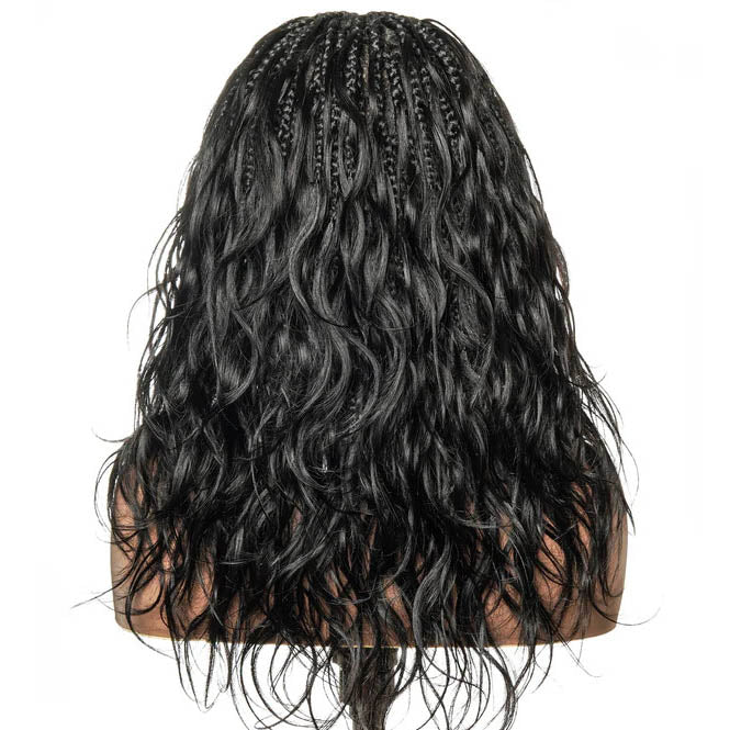 Full Lace Knotless Bora Bora Braided Wig With Baby Hair