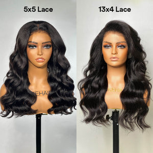 Kinky Edges HD Lace Frontal Ventilated Wig Body Wave